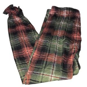 GREEN PLAID CHILDREN'S LEGGINGS